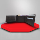 High Quality Textured Leather Wallet with Card Holder Extension for Men image 0