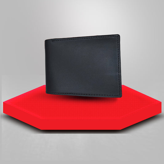 Elegant Dark Leather Texture Wallet for Men image 2
