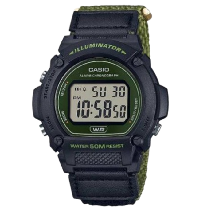CASIO - SPORT- W-219HB-3AVDF WATCH image 0