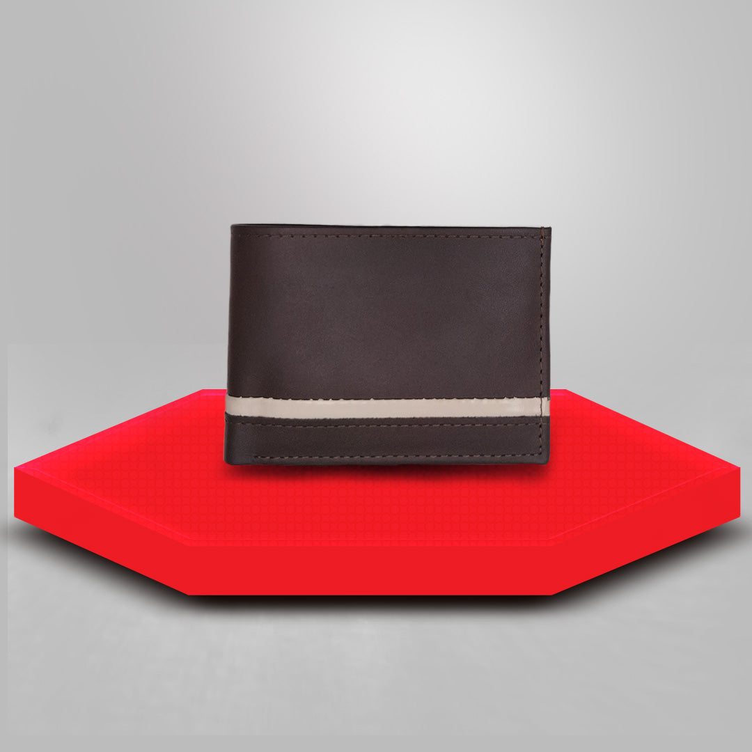Vintage Unique Style Premium Quality Texture Leather Wallet image 0