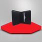 Compact Curve Style high Quality Texture Leather Wallet image 1