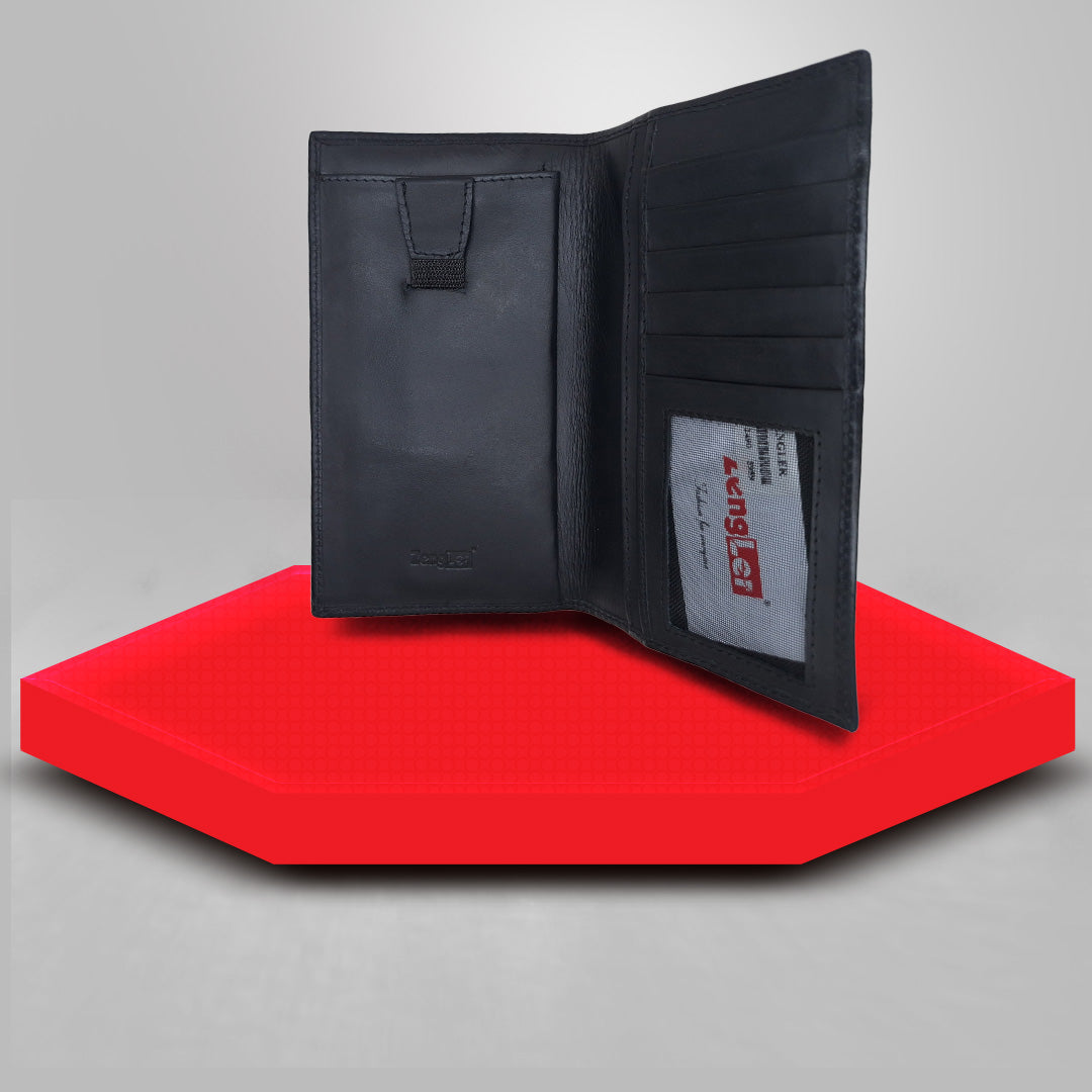 Elegant Style high Quality Textured Leather Long Wallet for Men image 1