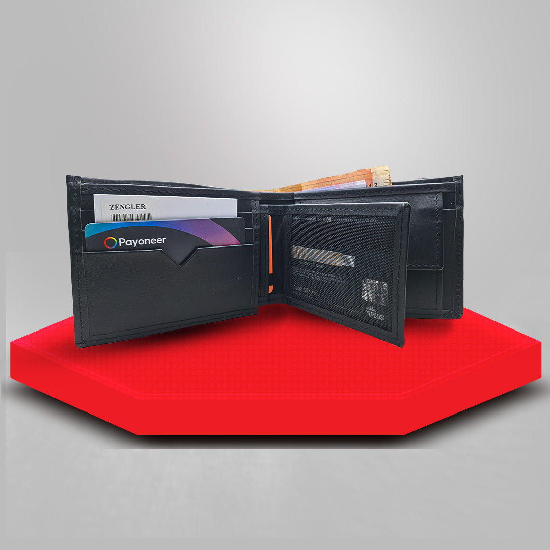 High Quality leather Wallet with card wallet image 1